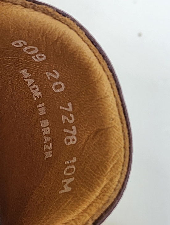 Johnston Murphy Loafers Creswell Mens 10 M Slip On Moc Toe 20 7278 Brazil Sheep main image 8